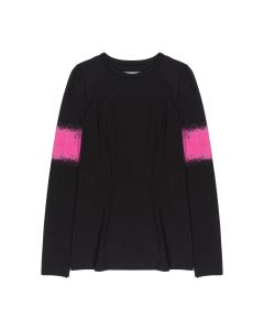 Maison Margiela Artisanal contrast print tunic top