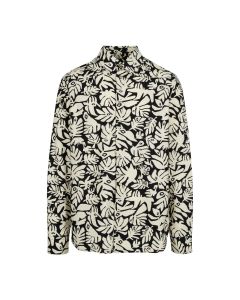 Marni "Eye Leaves" printed button-up shirt