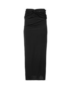 MISBHV 1-OF-1 Halter viscose evening dress