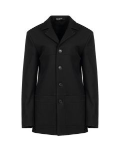 MISBHV Davide single-breasted black blazer jacket