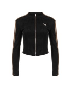 MISBHV faux-suede moto jacket