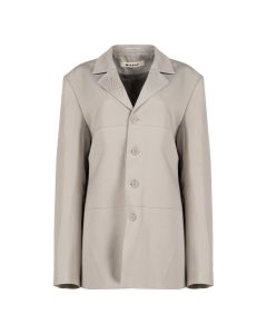 MISBHV Taupe beige oversized blazer jacket