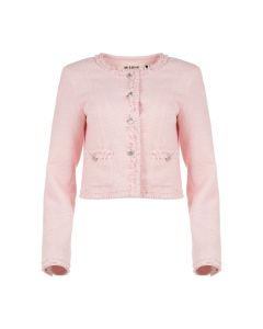 MISBHV tweed pink blazer jacket