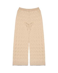 Missoni Palazzo zigzag gold pants