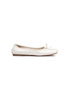 Miu Miu satin ballerina shoes
