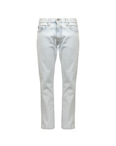 Off-White diag stripe printed denim pants
