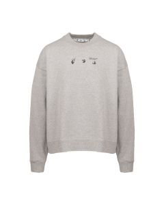 Off-White Drowning Man logo crewneck sweatshirt