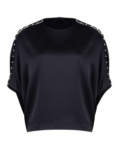 Chloé pearl embelished silk blouse