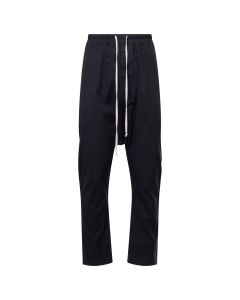 Rick Owens "CYCLOPS" black drop-crotch pants