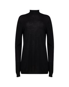 Rick Owens "MOODY" black cashmere sweater 