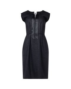 Saint Laurent Rive Gauche silk ribbon dress