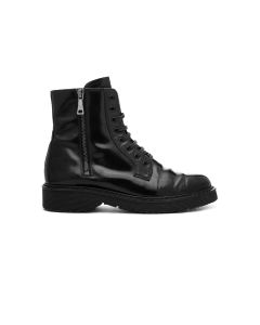 Prada combat boots