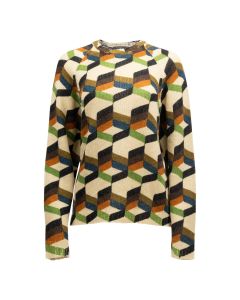 Prada Geometric Fantasy laine sweater