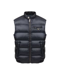 Prada nylon ripstop puffer vest jacket