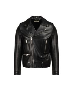 Saint Laurent Paris L01 lamb leather biker jacket