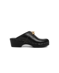 Saint Laurent Le Maillon leather clogs