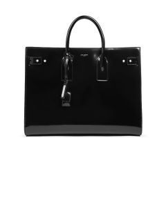 Saint Laurent Sac de Jour Large patent leather bag