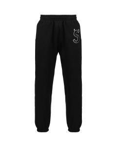 Supreme S-logo black sweat pants
