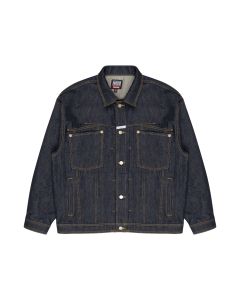 Supreme x Marithé + François Girbaud X-SEAM Indigo denim trucker jacket