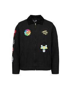 Takashi Murakami +44 Lewis Hamilton F1 Fast Trip Pit trucker jacket - M