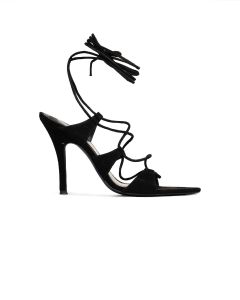 The Attico Renee lace-up ankle strap sandals