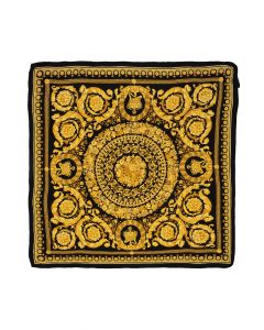 Versace floral silk scarf