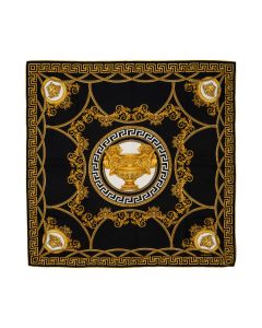 Versace lion & medusa silk scarf