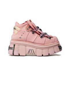 Vetements x New Rock Nobuk Rosa platform pink boots