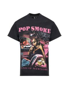 Vlone x Pop Smoke King of NY black t-shirt