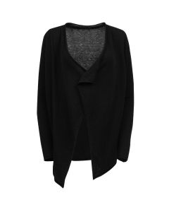 Zadig & Voltaire elbow patchwork laine cardigan sweater