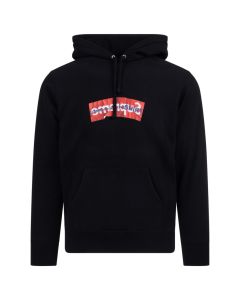 Supreme x COMME des GARÇONS SHIRT box logo black hoodie