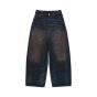Acne Studios leather-trimmed pocket jeans