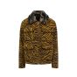 Bottega Veneta lamb shearing zebra pattern jacket