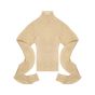 Bottega Veneta spiral-sleeve knitted top