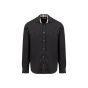 Burberry tartan collar button-up shirt