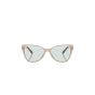 Bvlgari Cat-eye Blush-pink mirror sunglasses