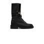 Chanel combat leather boots