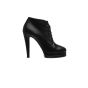 Chanel "CC" toe-cap logo platform pump heels