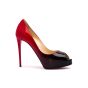 Christian Louboutin Very Prive gradient red 120 heels