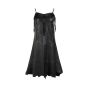 Diesel asymmetric hem mini black dress