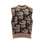 Dior x Cactus Jack (Travis Scott) brown sweater vest