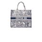 Dior Toile De Jouy canvas large tote bag