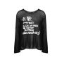 Enfants Riches Déprimés "Dog fight" logo printed crewneck sweater