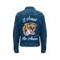 Gucci "L'Aveugle Par Amour" tiger denim jacket