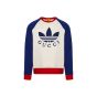 Gucci x Adidas chest logo crewneck sweatshirt