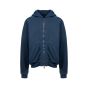Haider Ackermann Sample Perth Indigo blue zip-up sweatshirt