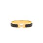 Hermes "Clic H" gold bracelet