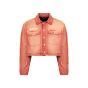 Heron Preston S.T.F.U. distressed faded canvas jacket