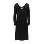 Maison Margiela MM6 x-wide neck cotton dress