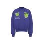 Off-White Hammer purple crewneck sweatshirt